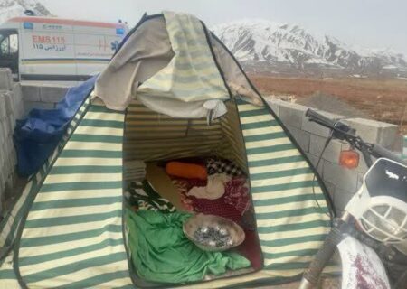 مرگ تلخ دو مرد در مرند داخل چادر مسافرتی