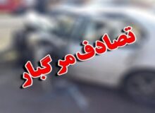 دو کشته و سه مصدوم در اتوبان جدید تبریز_ صوفیان