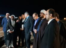 بازدید شبانه امام جمعه مرند از چاه عمیق آب شرب