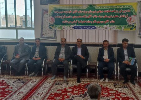 میز خدمت جهادی کوی نشاط شهرستان مرند برپا شد