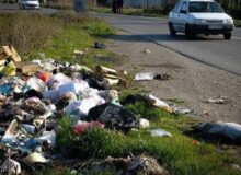 جنگل شیاده بابل غرق در زباله