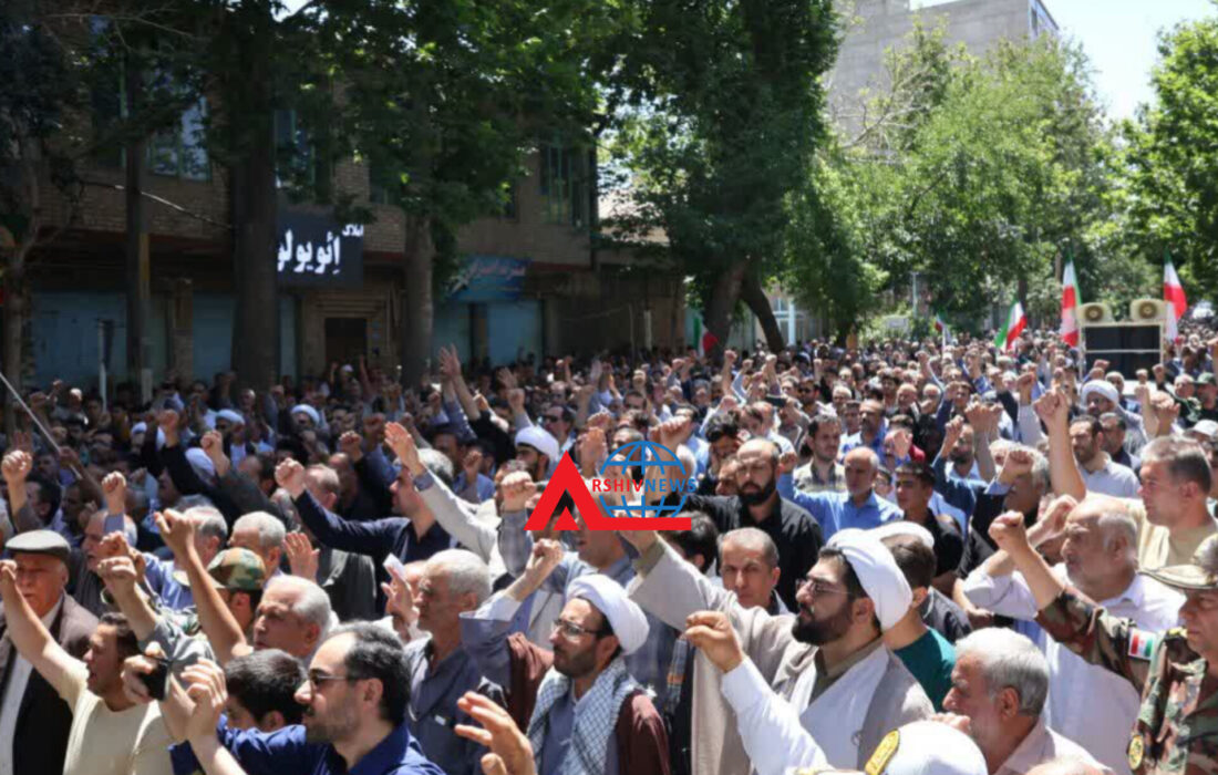 راهپیمایی جمعه خشم و نصر علیه رژیم صهیونیستی در مرند