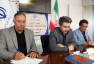 نشست رئیس صنعت ومعدن تجارت با خبرنگاران مرند