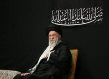 حضور رهبر انقلاب در مراسم حسینیه امام خمینی