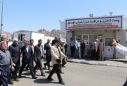 بازدید اعضای کمسیون ملی مجلس از مرز نوردوز و بزرگراه کلاله_ جلفا
