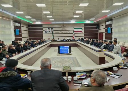 نشست هم اندیشی مسئولان با اصناف و اتحادیه های شهرستان مرند