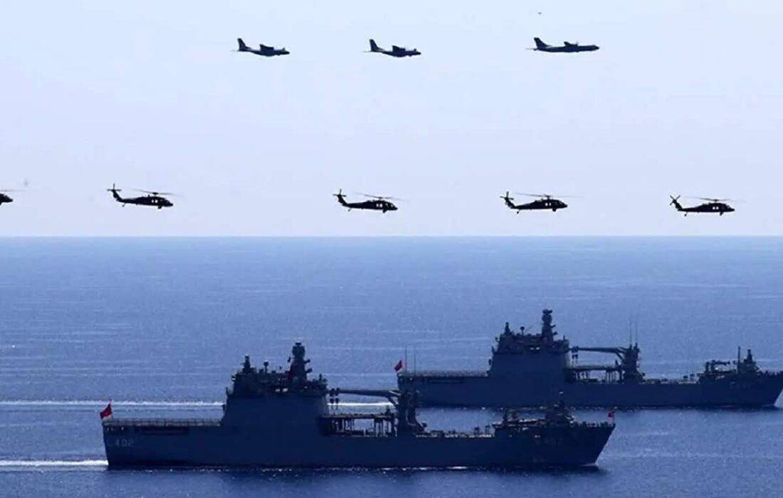 هشتمین رزمایش دریایی ایران با چین و روسیه