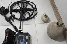 کشف دستگاه فلزیاب غیرمجاز مجاز در بخش کندوان میانه