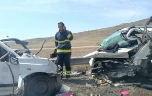 تصادف در محور مرند_ جلفا، 8 مصدوم بر جای گذاشت
