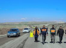 بازگشایی مسیر جایگزین پل آسیب دیده هشترود