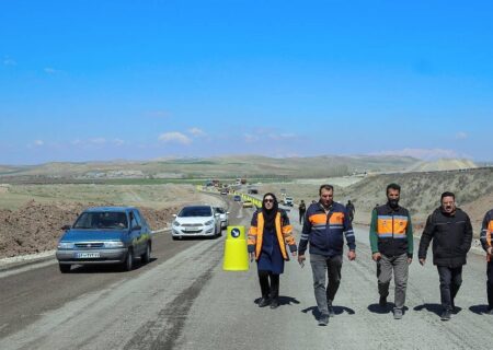 بازگشایی مسیر جایگزین پل آسیب دیده هشترود