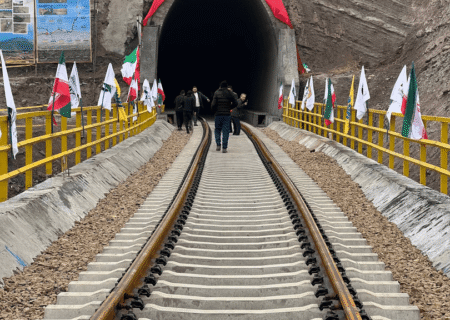 راه آهن اردبیل_میانه پس از 21 سال افتتاح شد