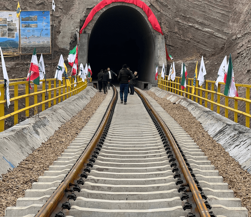 راه آهن اردبیل_میانه پس از 21 سال افتتاح شد