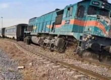 خروج قطار مسافربری تبریز_تهران از ریل