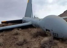 انهدام پهپاد لوکاس دشمن  در بندرعباس