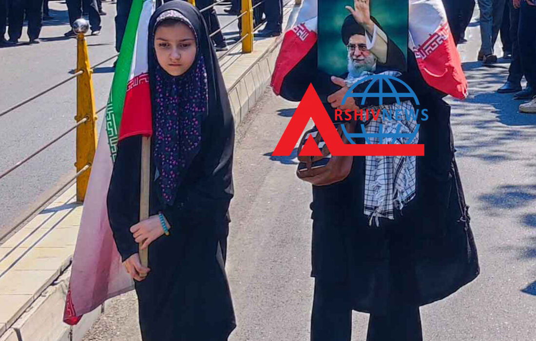 وداع جاماندگان با رهبر شهید در تبریز