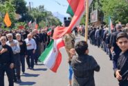بدرقه رهبر شهید امت در شهرستان مرند
