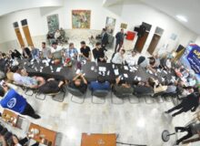 مراسم تجلیل نماینده مرند از خبرنگاران و فعالین مجازی