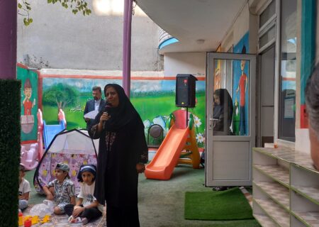 تجلیل از خبرنگاران در پيش دبستانی امید برتر مرند