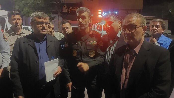 آتش سوزی نمایشگاه پاییزه در مصلای یاسوج مهار شد