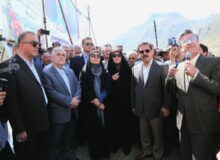 وزیر راه و شهرسازی وارد میانه شد
